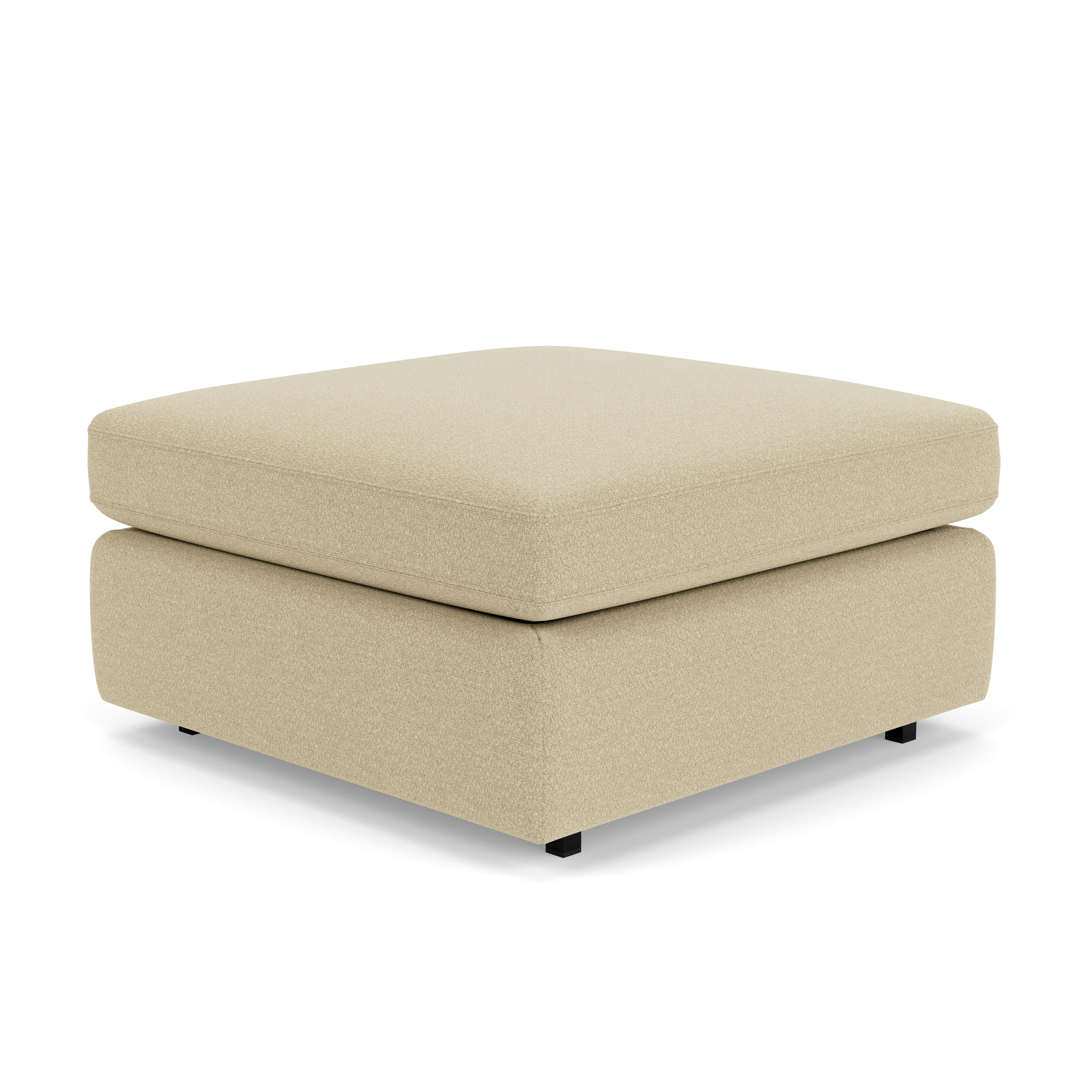 Pfister Ottoman - Classic Boucle, Neutral