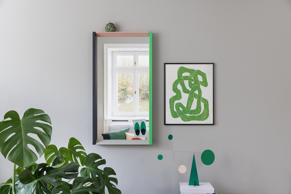 Colour Frame Mirror