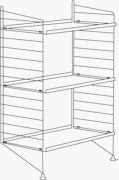 String Outdoor Floor Shelving 16 Outdoor P
