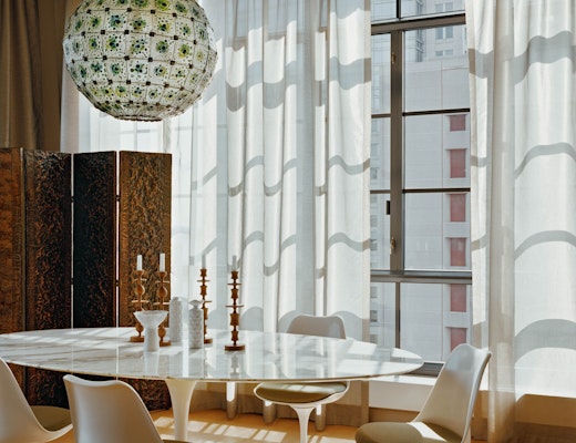 Tulip Chair, Saarinen Dining Table