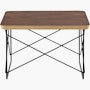 Eames Wire Base Low Table Eames Wire Base Low Table, Veneer