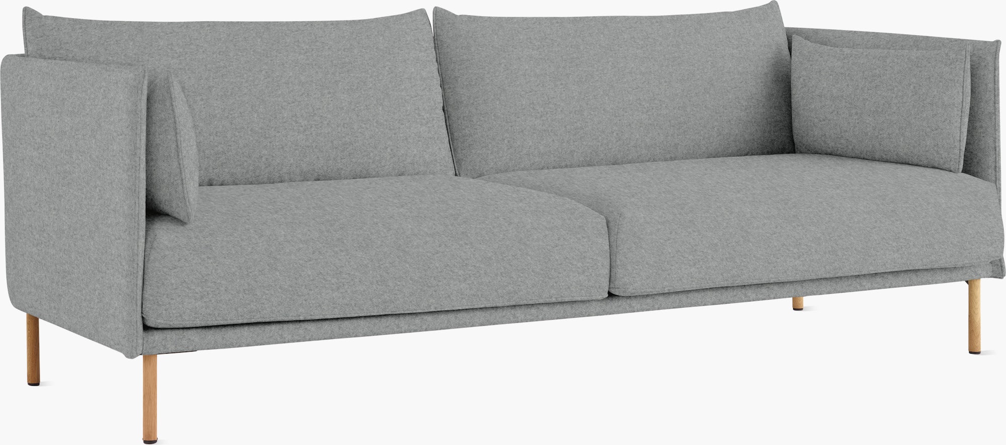 Someday Be confused eruption Silhouette Three Seat Sofa - Design Within Reach