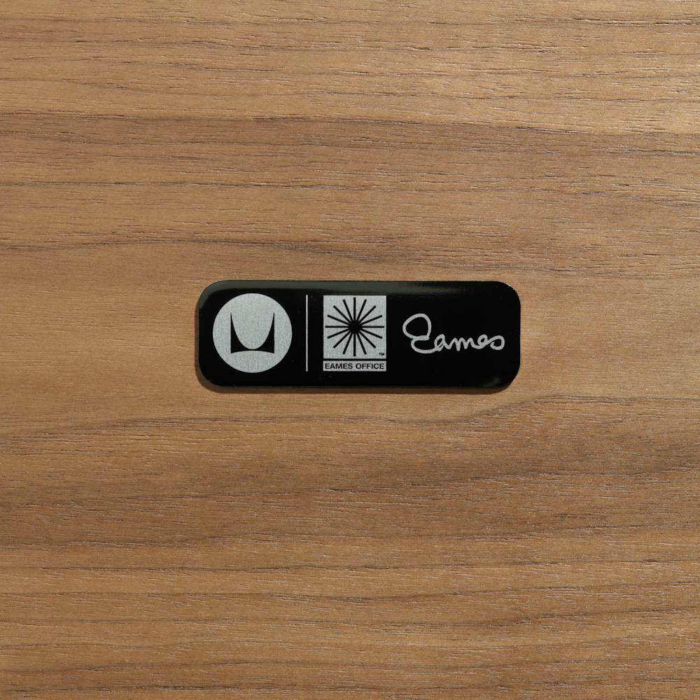 Eames Lounge Chair and Ottoman Medallion
