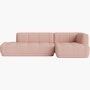 Quilton Sectional Chaise Quilton One-Arm Sectional