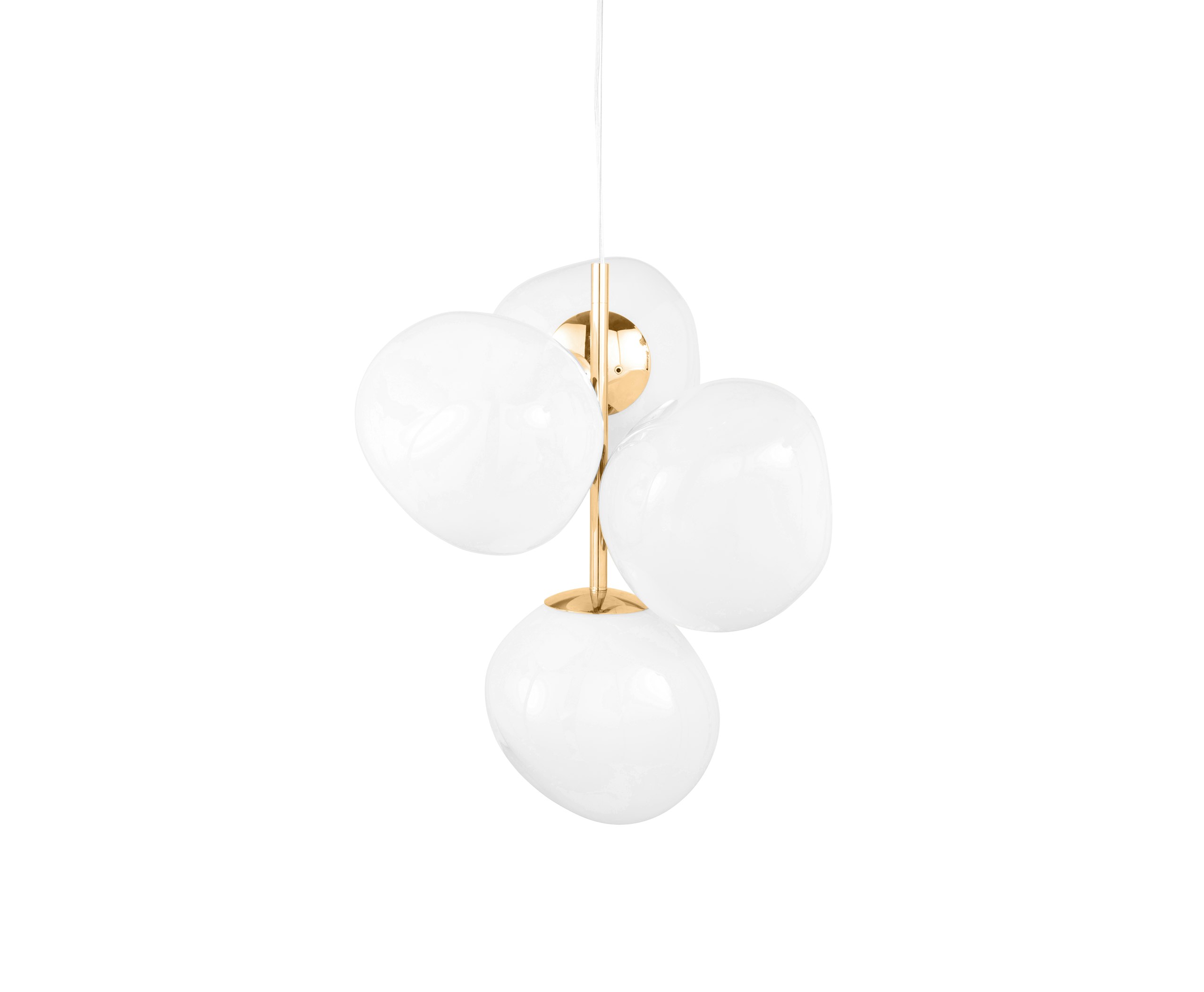 Melt Chandelier Mini - Opal / Gold