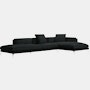 Como Open Sectional - Right Facing