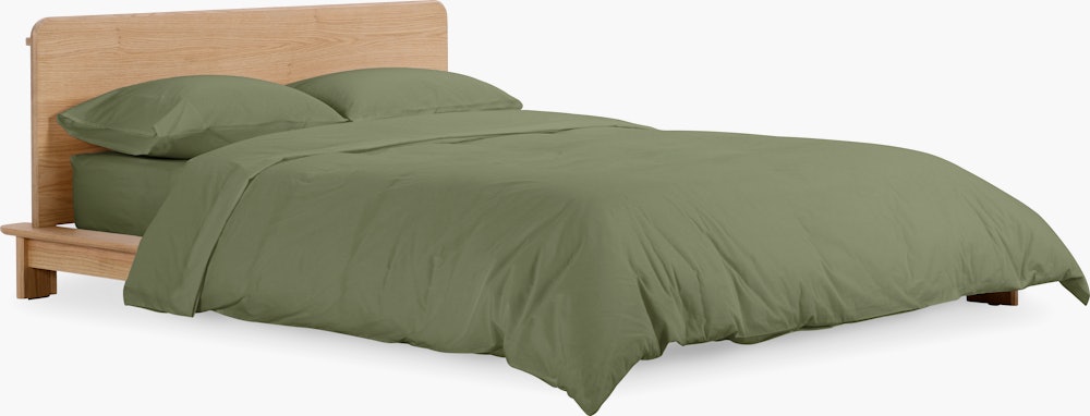 Design Within Reach Sheet Set - Percale - moss