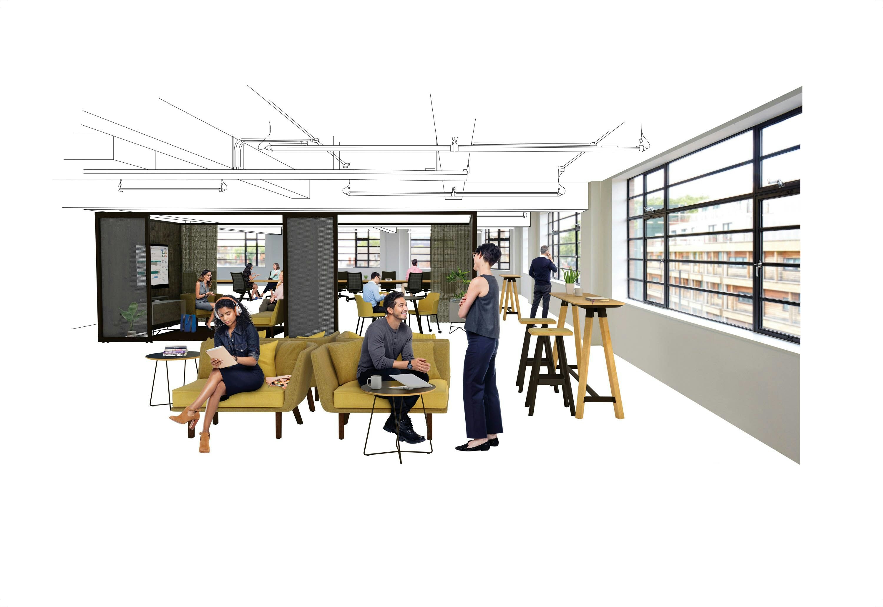 Rockwell Unscripted Modular Lounge | Knoll Rockwell Unscripted Modular Lounge | Knoll