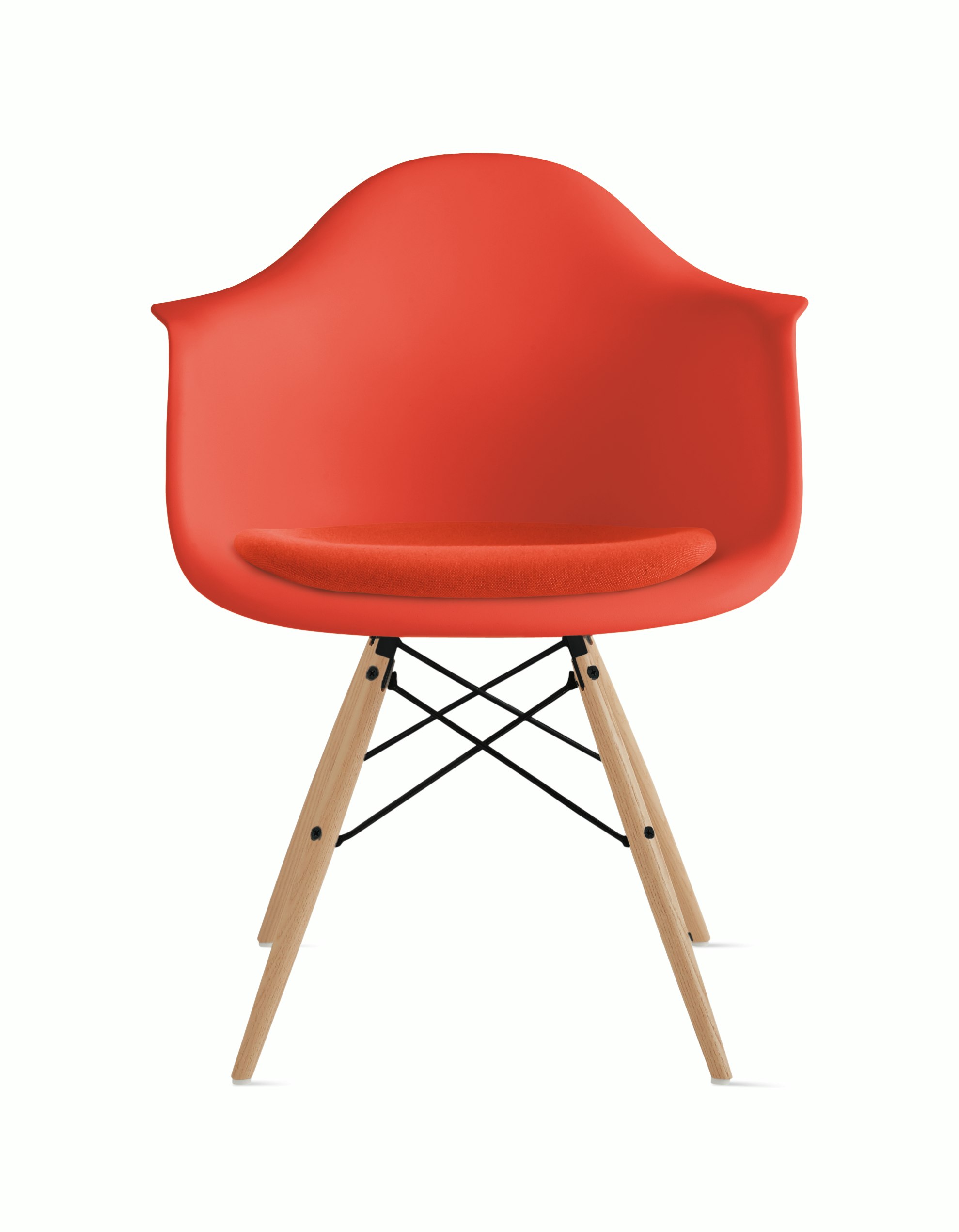 Eames Shell Armchair with Seat Pad (DWR)