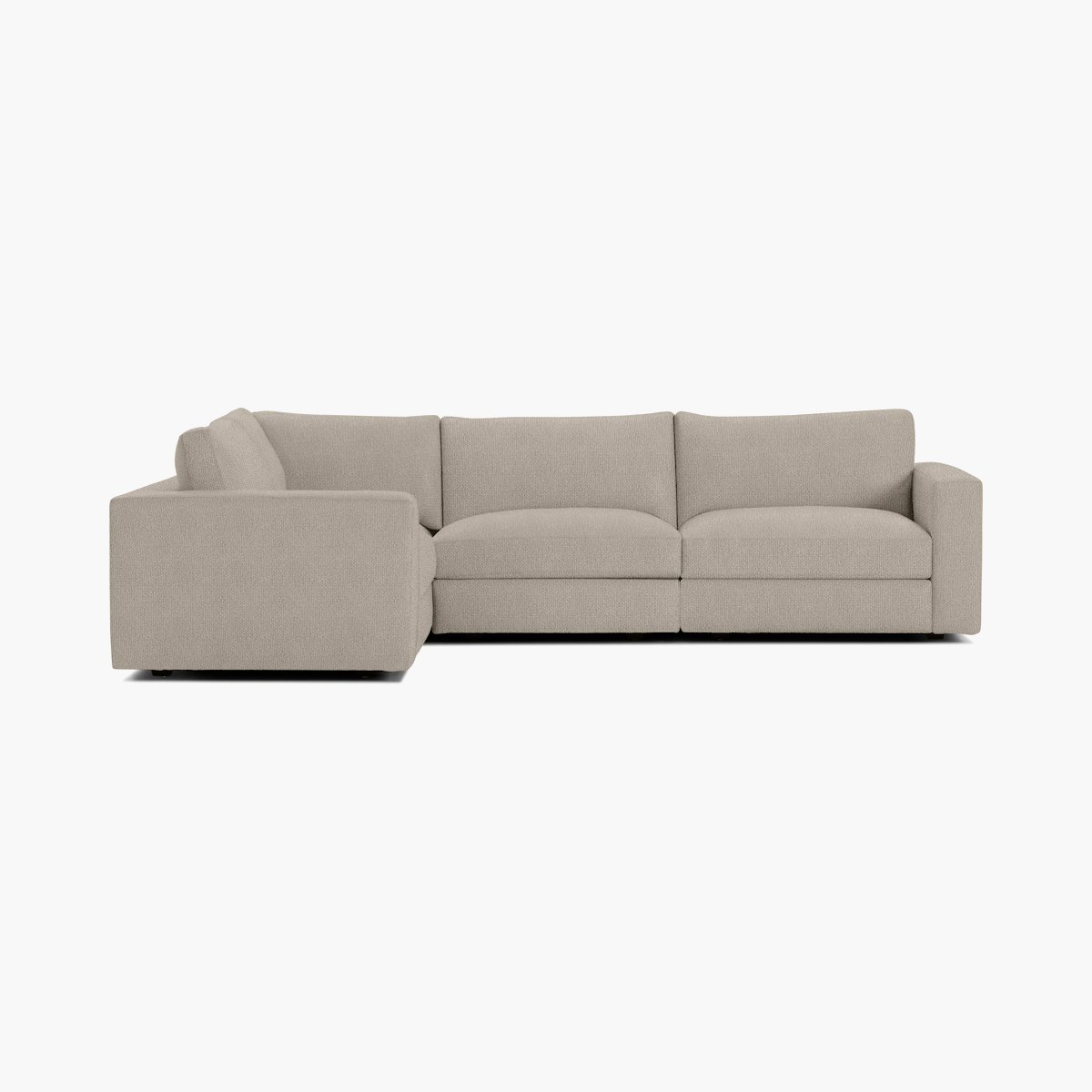 Reid Corner Sectional Reid Corner Sectional, L-Shaped Four Seater