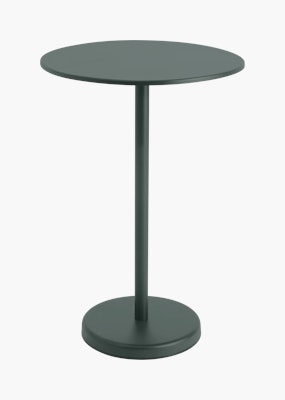 Linear Steel High Round Table
