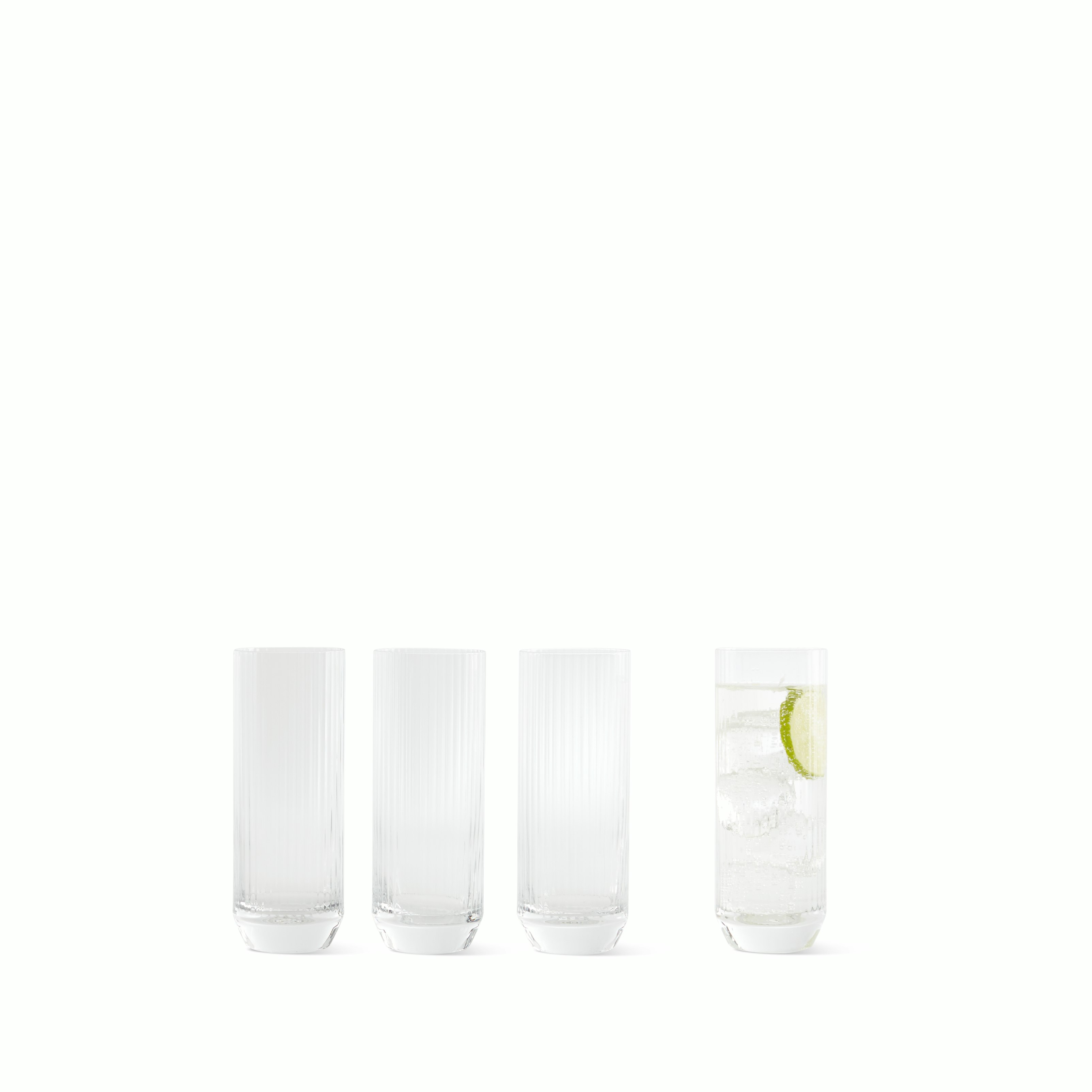 Big Top High Ball Glasses, Set of 4