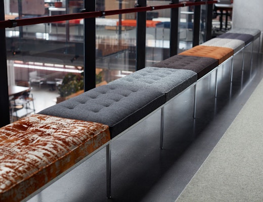 Florence Knoll Relaxed Benches knoll design days fulton market florence knoll relaxed bench