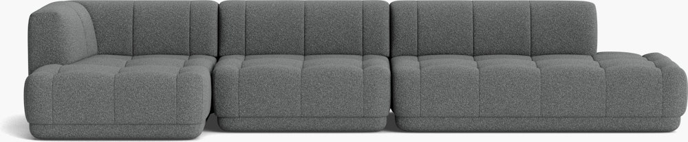 Quilton Sectional - One Arm Sectional Wide, Left
