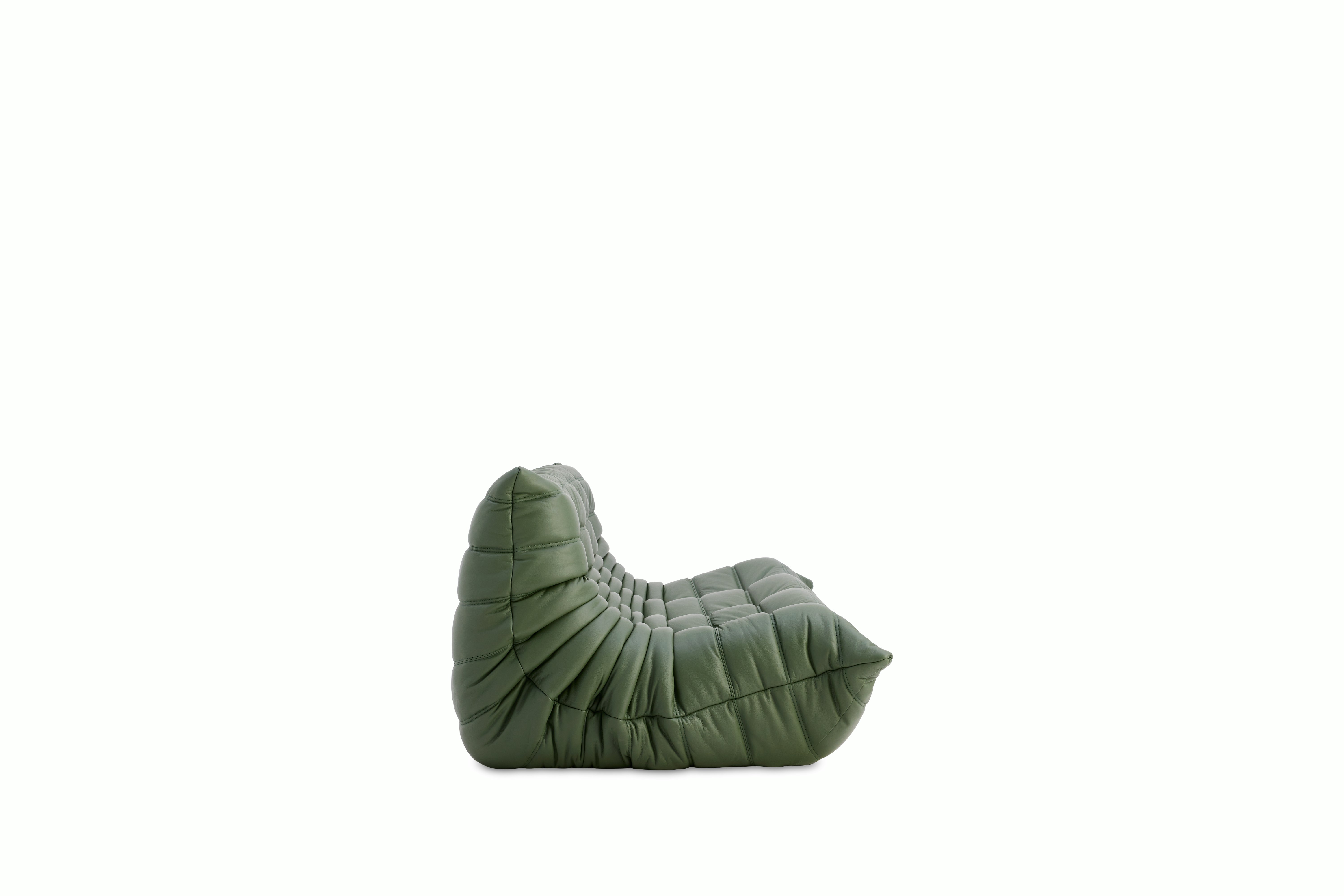 TOGO Sofa - Opera Leather,  olive