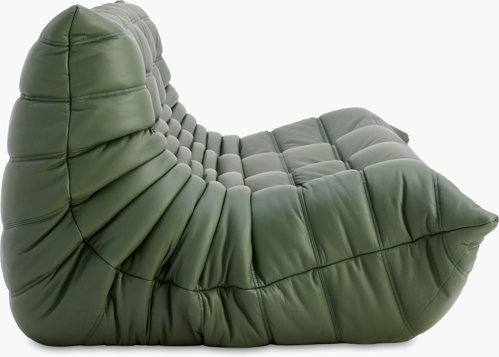 TOGO Sofa - Opera Leather,  olive
