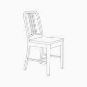 Side Chair - With Wood Seat
