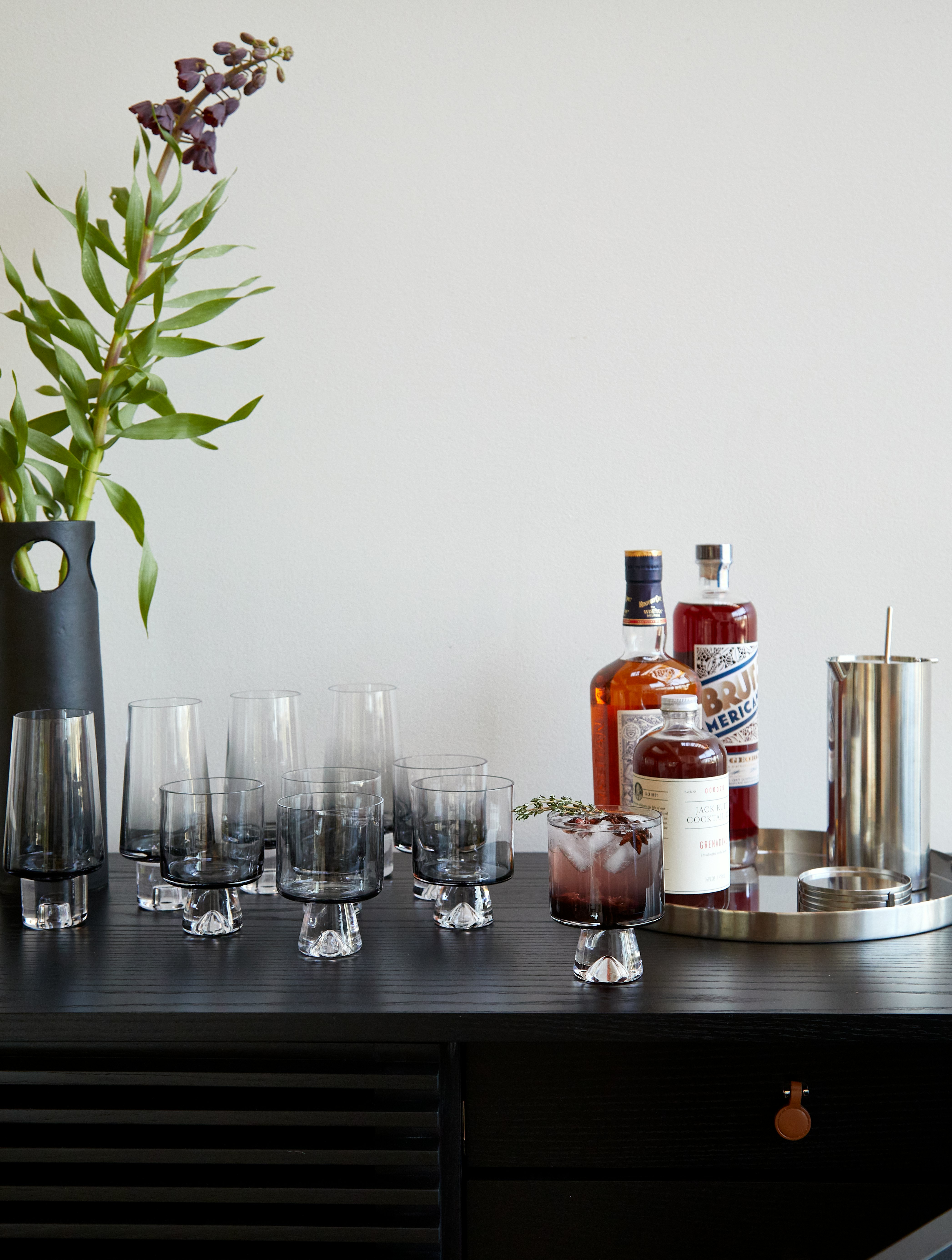 Tank Low Ball Glasses - Set of 2