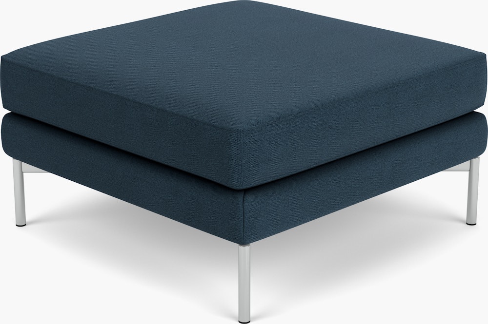 Divina Ottoman - Hourglass,Indigo