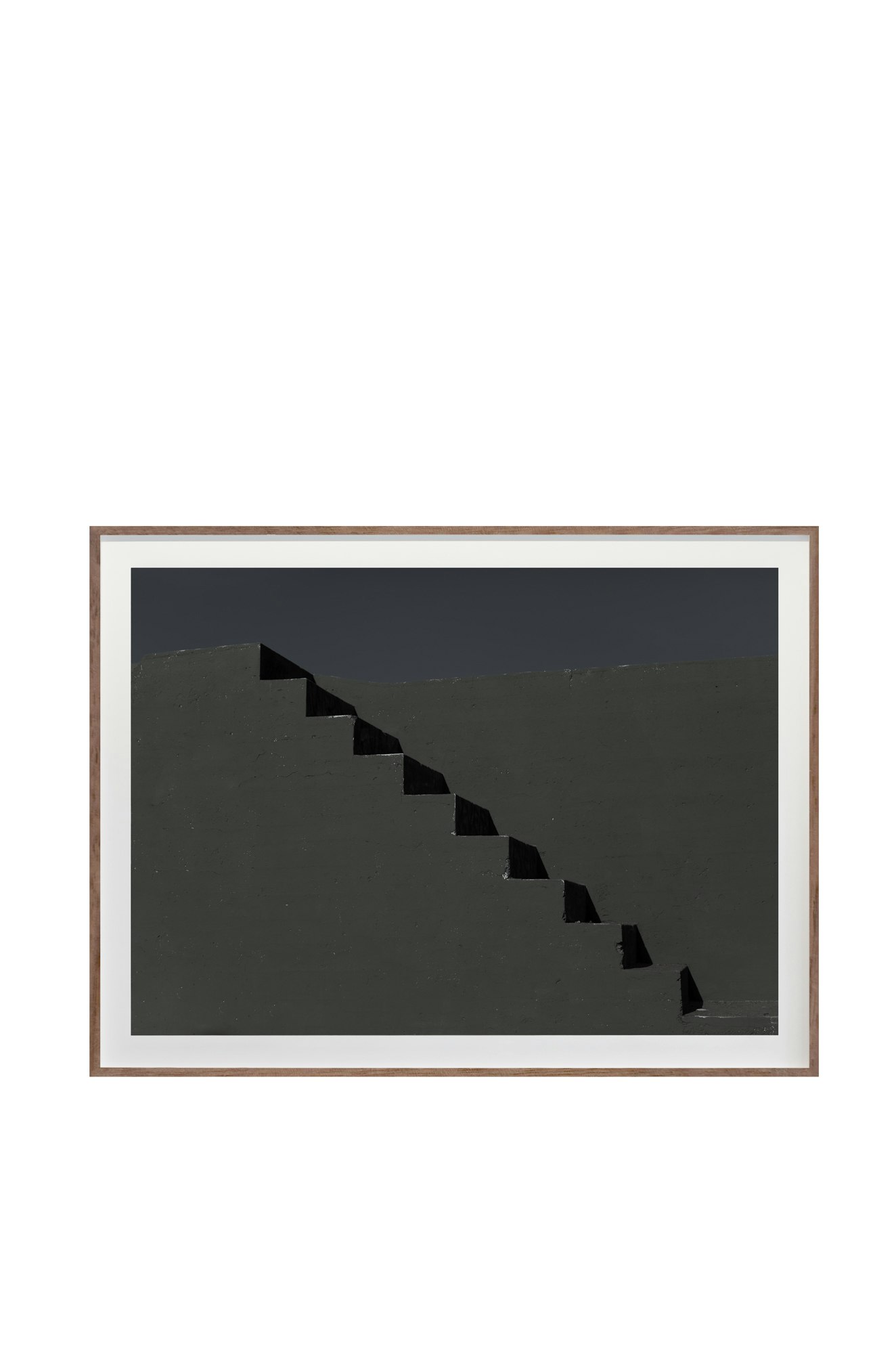 Day as Night No. 7321 by Cas Friese ,  30 x 40,  Walnut Frame