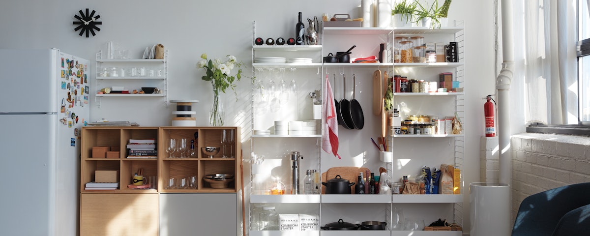 String Pocket Shelving