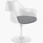 Saarinen Tulip Armchair Saarinen Tulip Armchair, Upholstered Seat