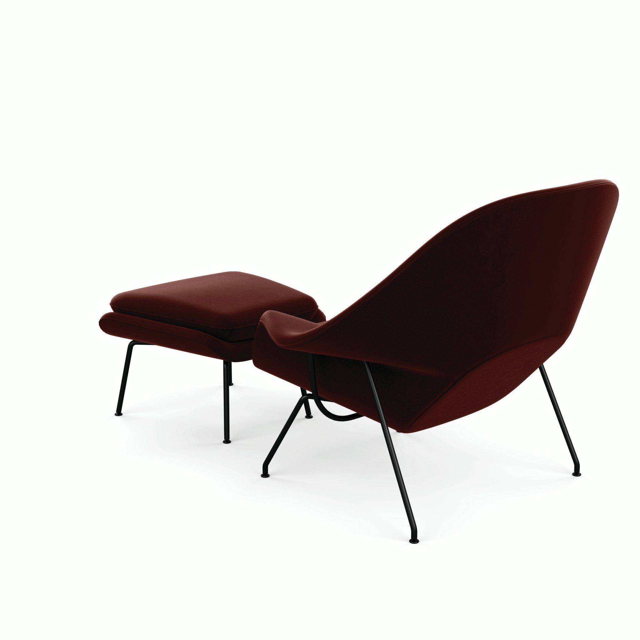 Womb Chair and Ottoman Design Within Reach