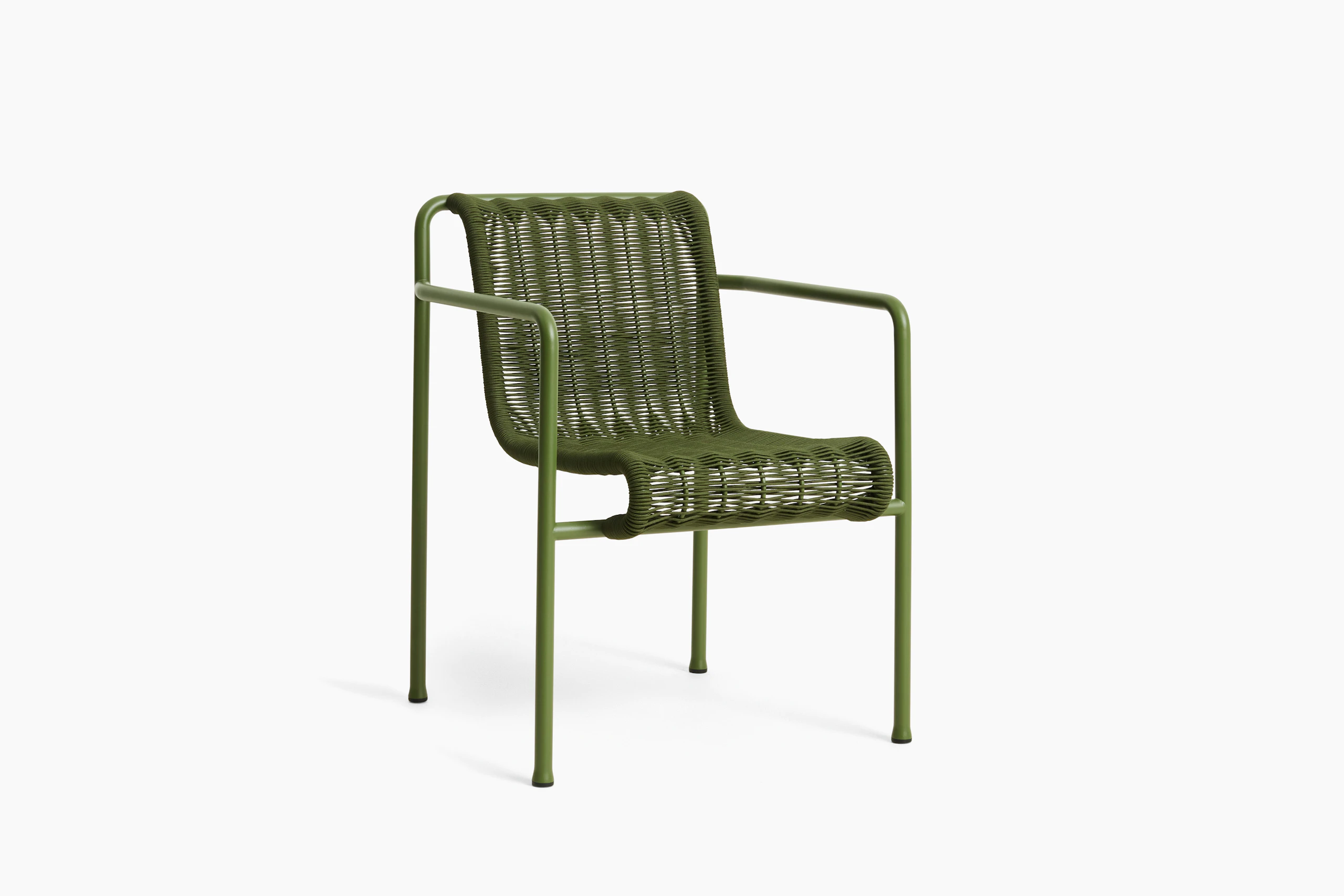 Palissade Cord Dining Armchair - Olive
