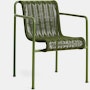 Palissade Cord Dining Armchair - Olive