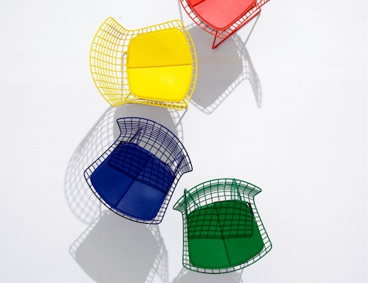 Bertoia Side Chairs Colorful Seamless