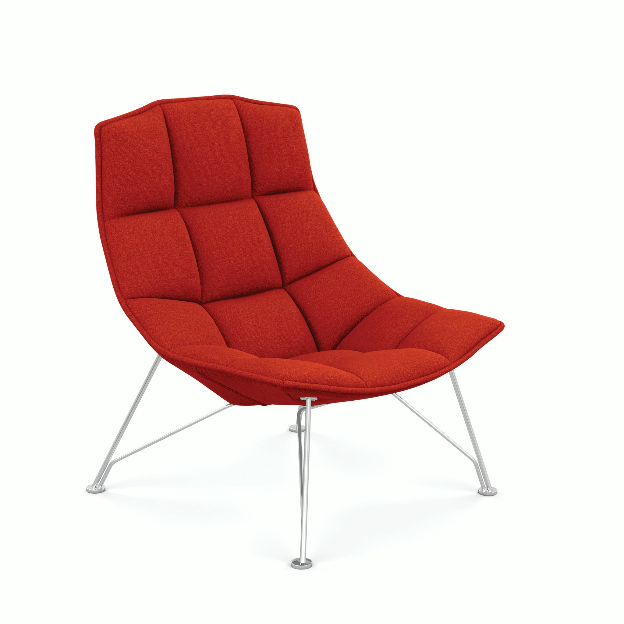 Jehs and Laub Lounge Chair, Fabric