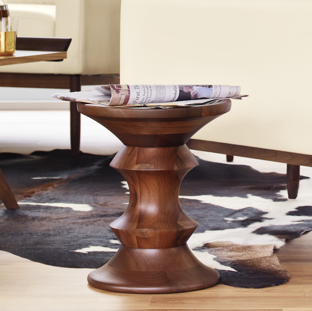 Eames Turned Stool, Shape A