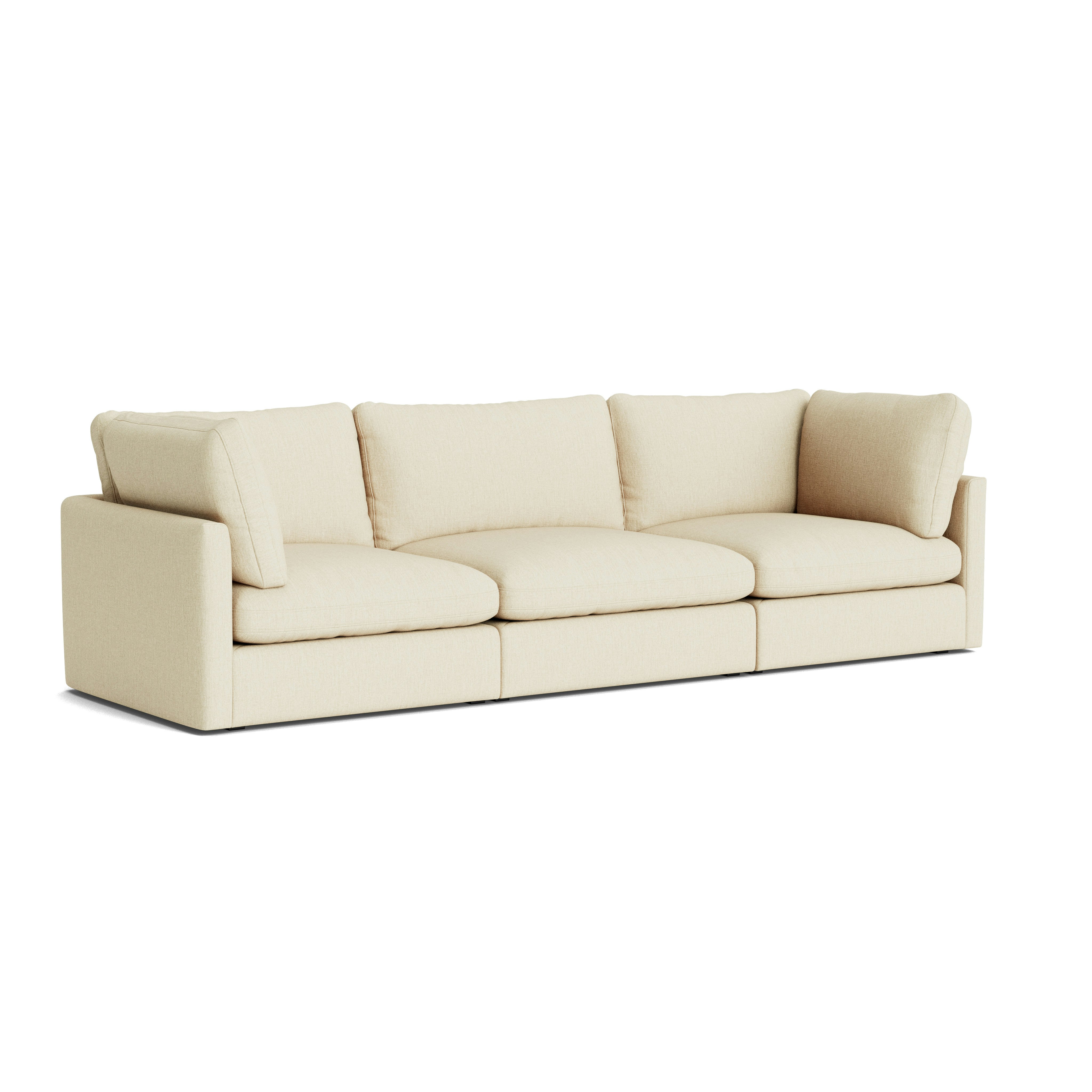 Hackney Compact 3 Seat Sofa - Metaphor, 029 Amandine