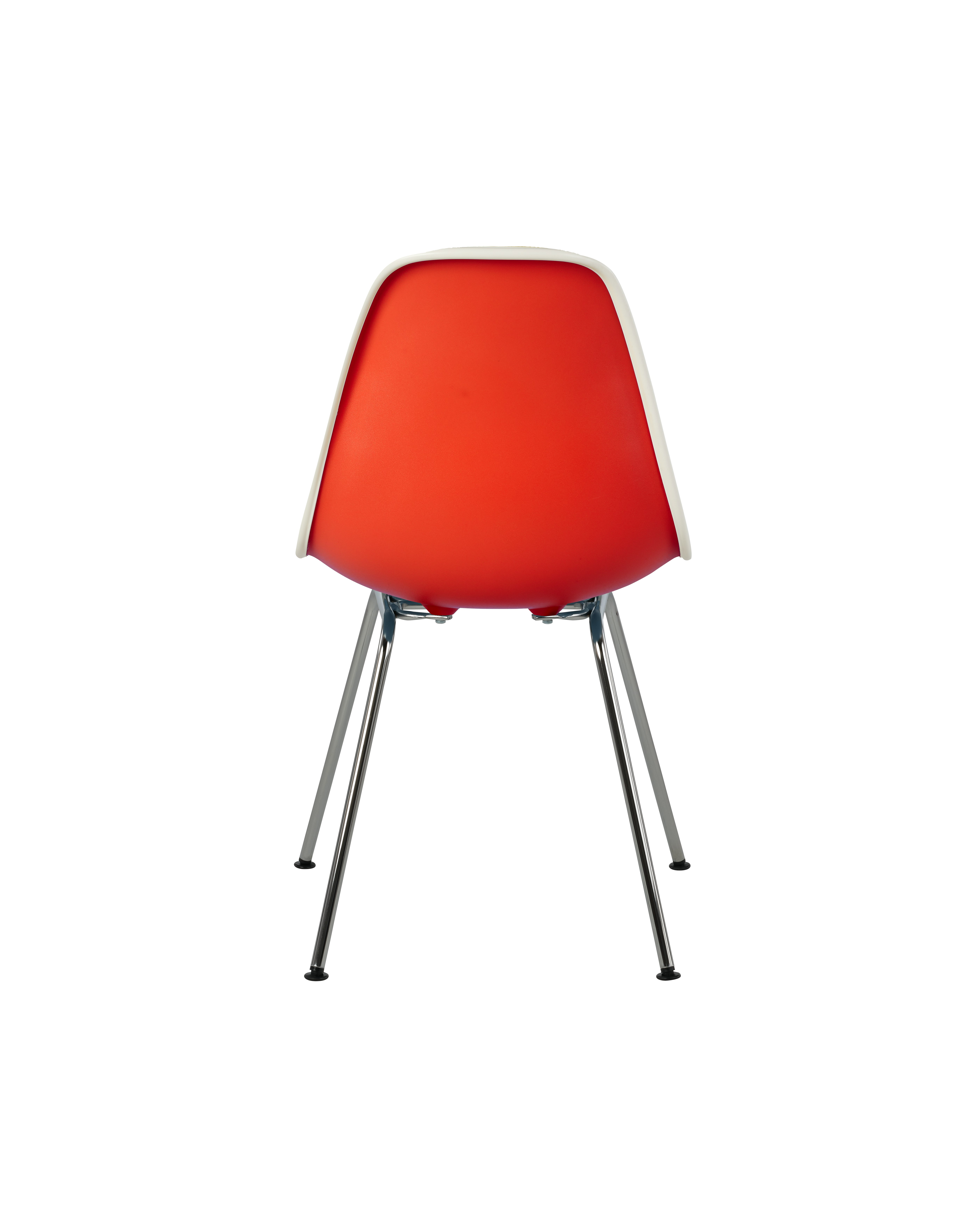 Eames Upholstered Molded Plastic Side Chair