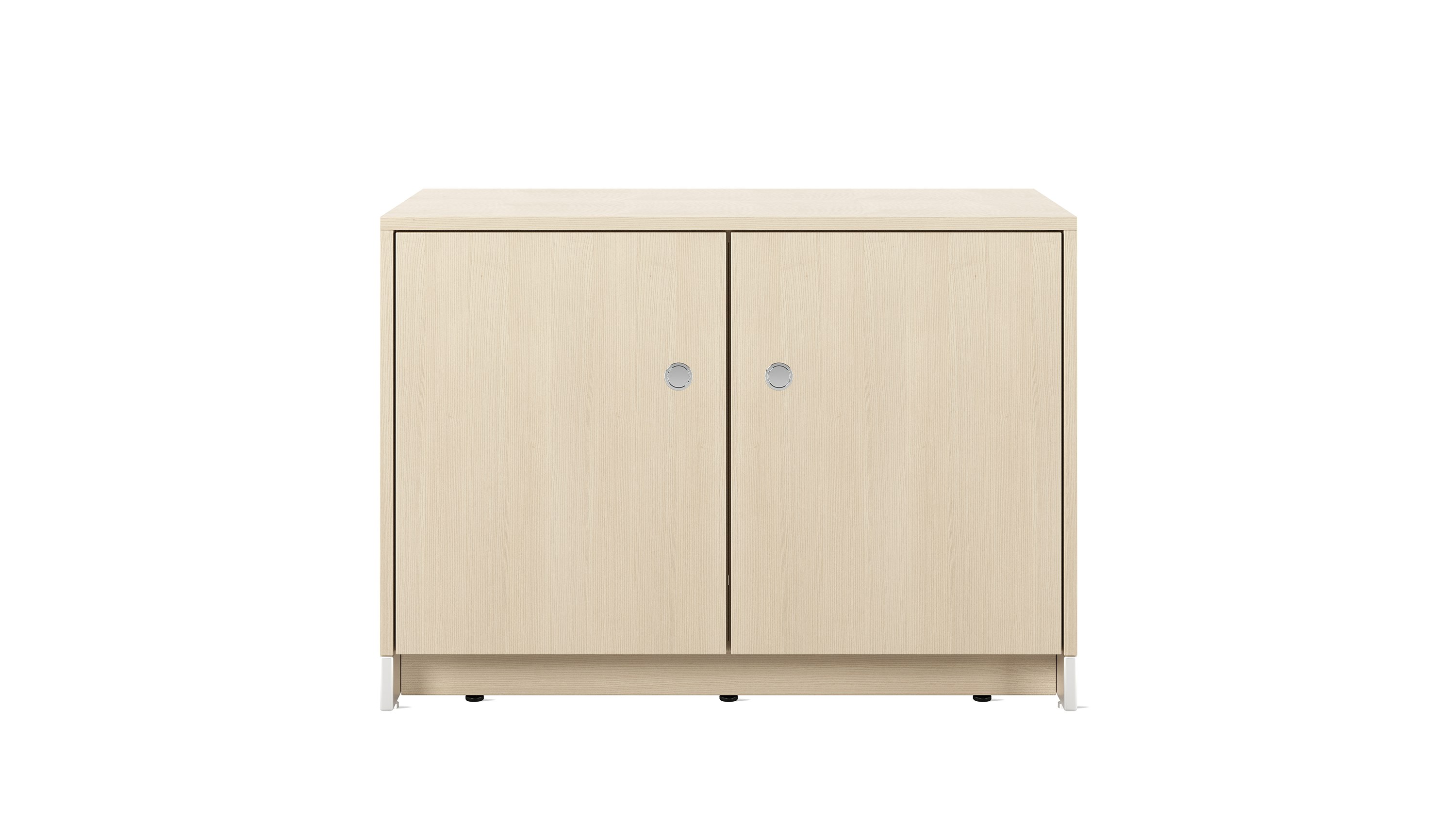 Sled Base Credenza - 37.5,  Shelf Storage,  Ash