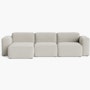 Mags Soft Low Sectional Mags Soft Low Narrow Chaise Sectional