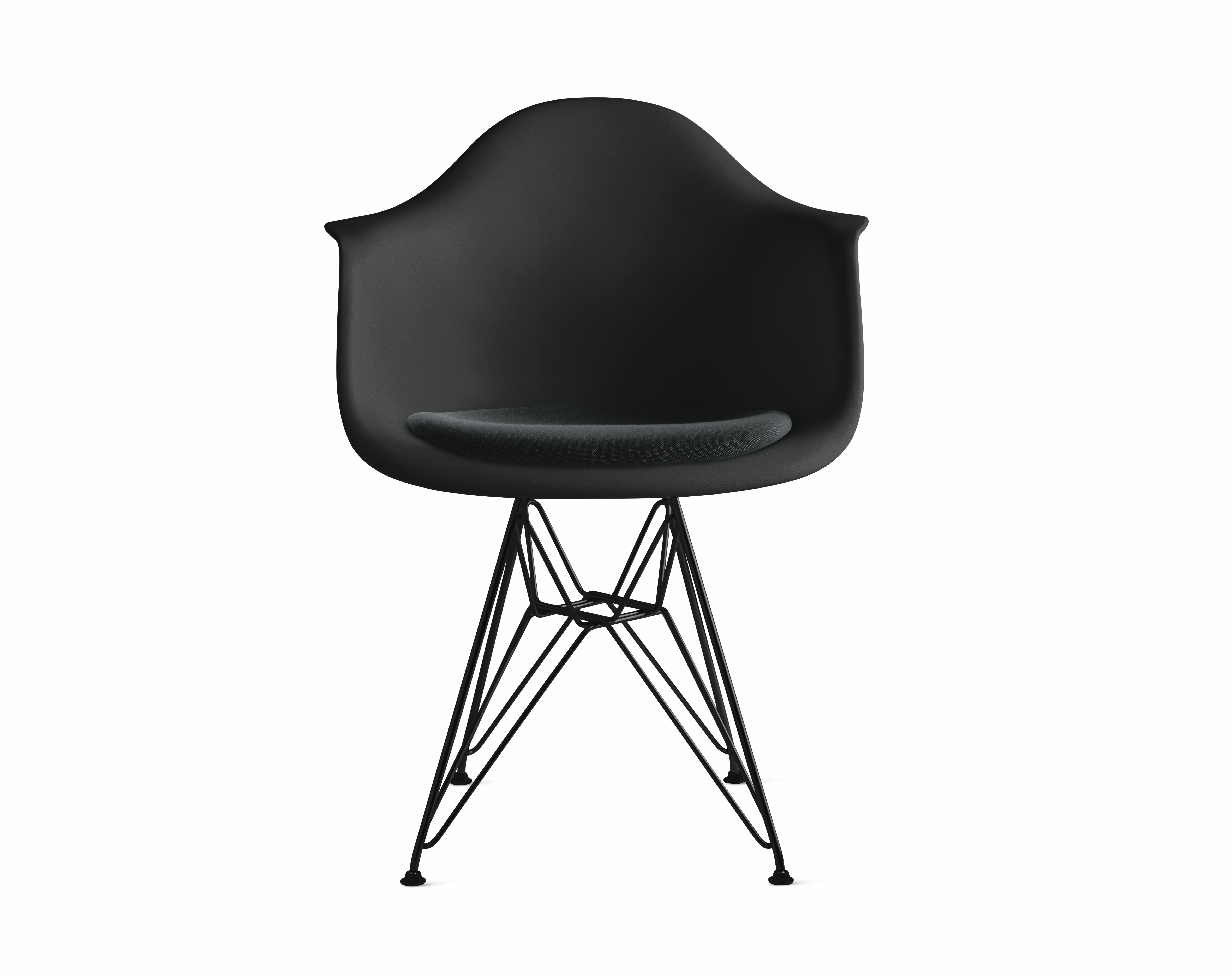 Eames Shell Armhair with Seat Pad (DWR)