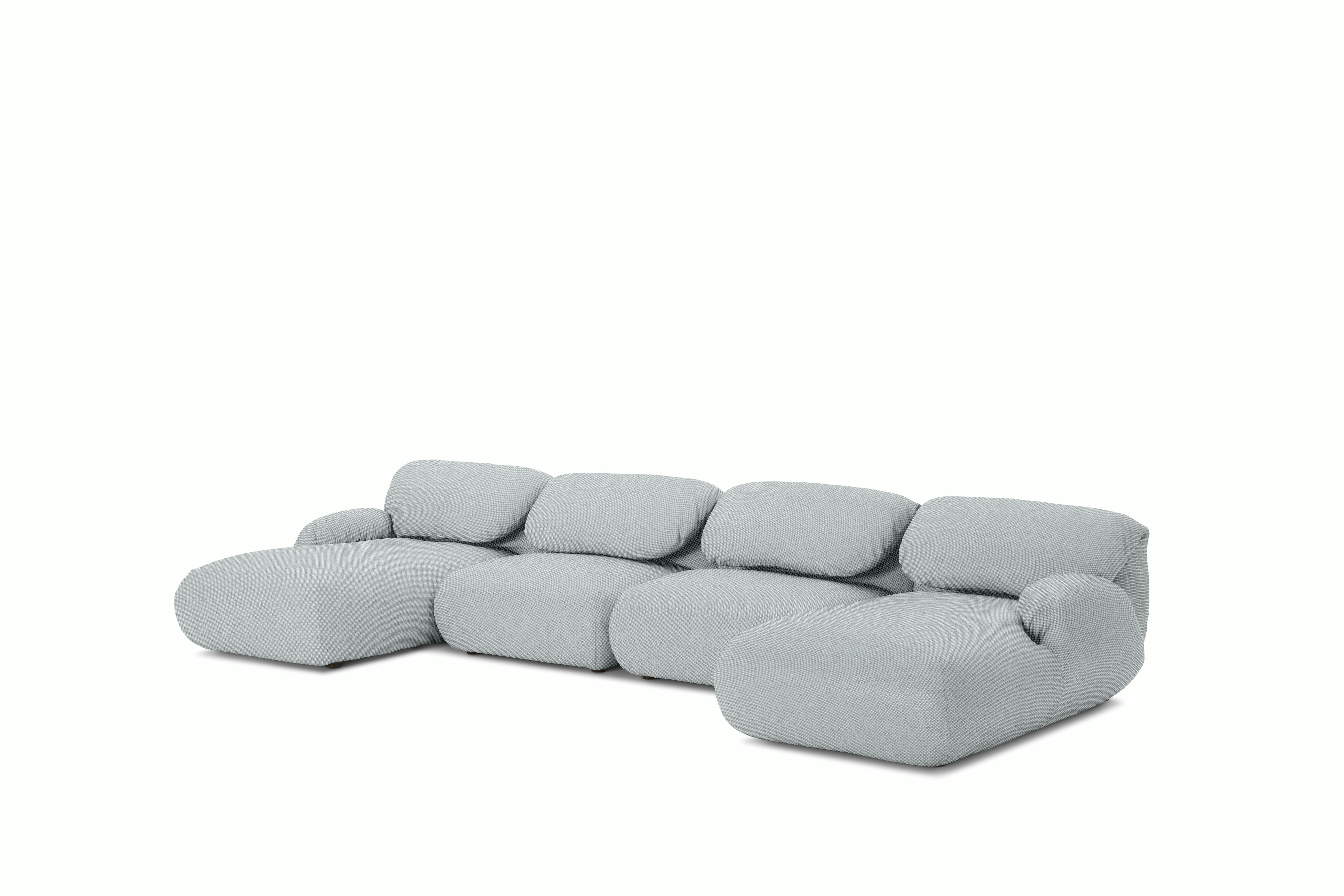 Luva Modular Double Chaise Sectional