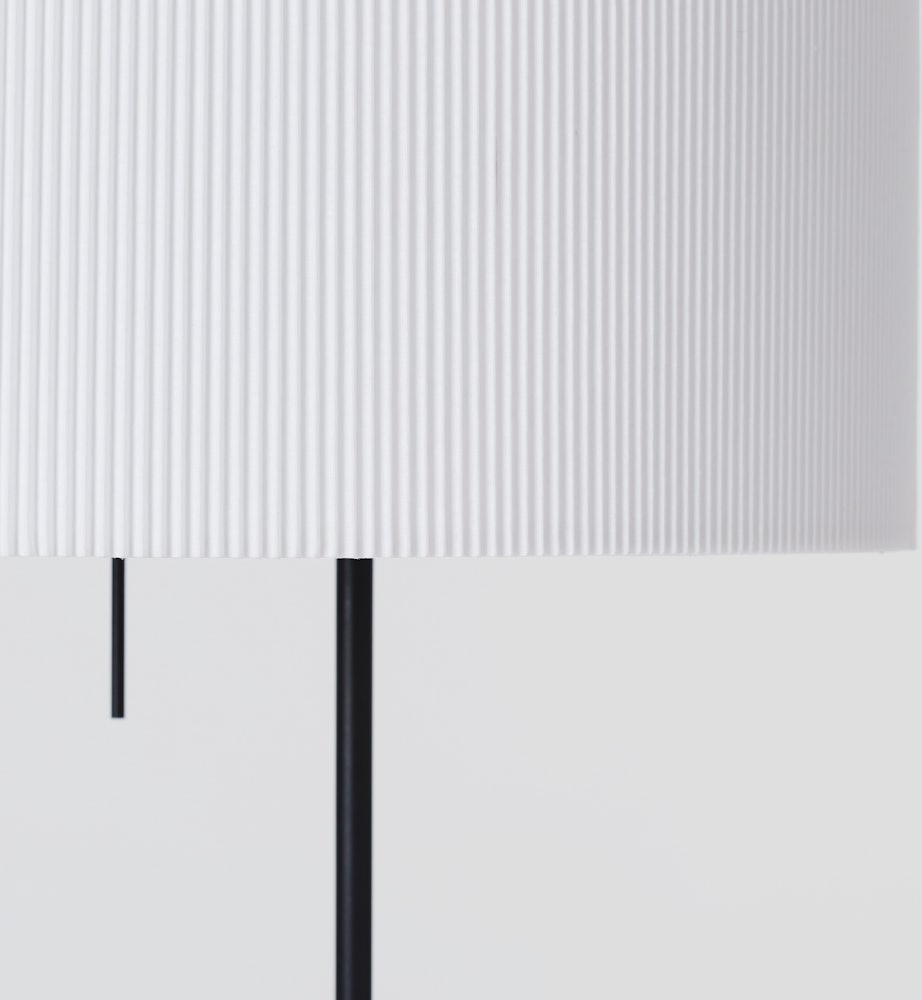 Pleat Drum Table Lamp