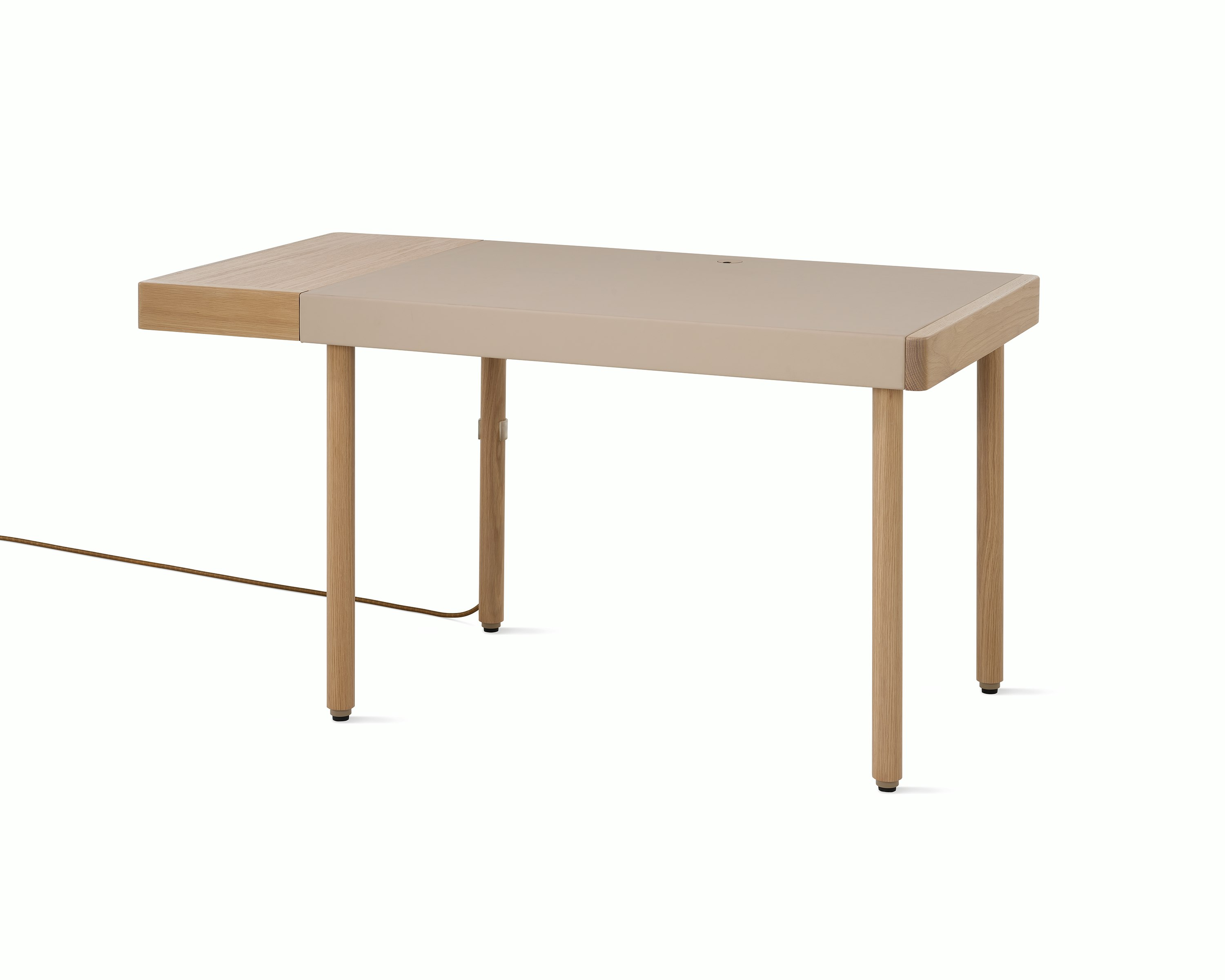 Leatherwrap Standing Desk