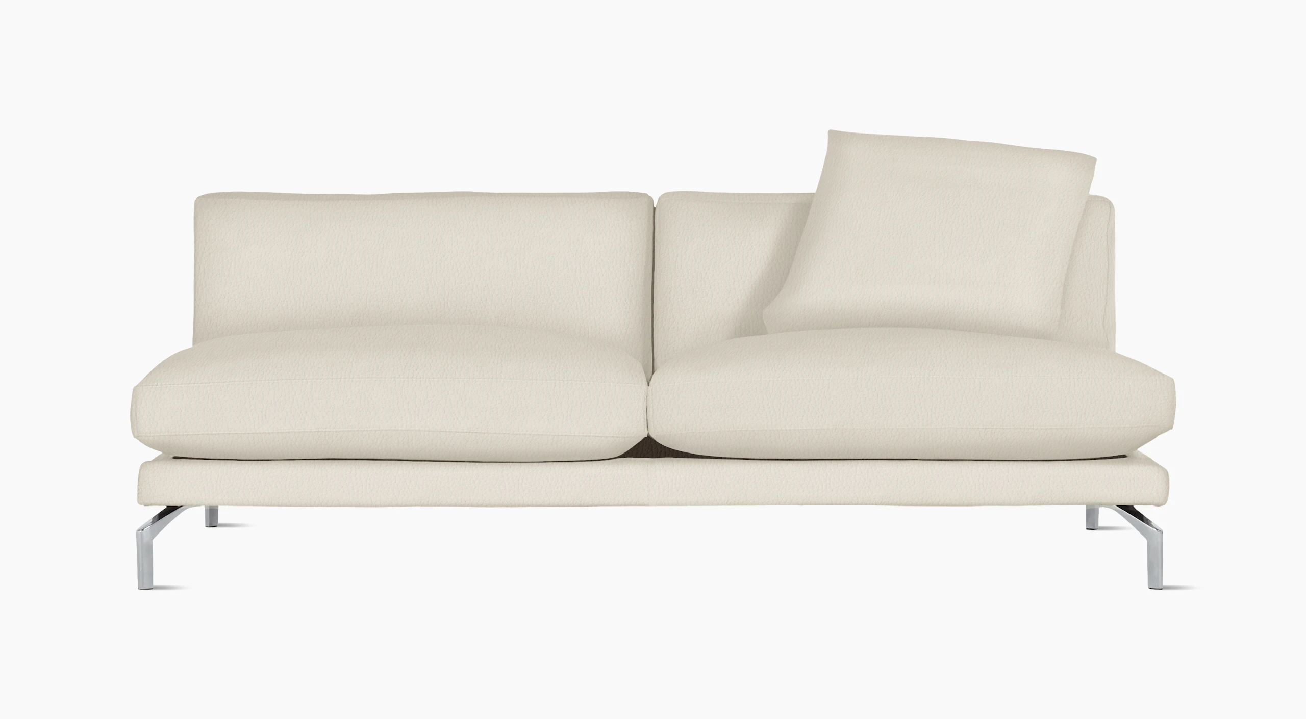 Como Armless Sofa