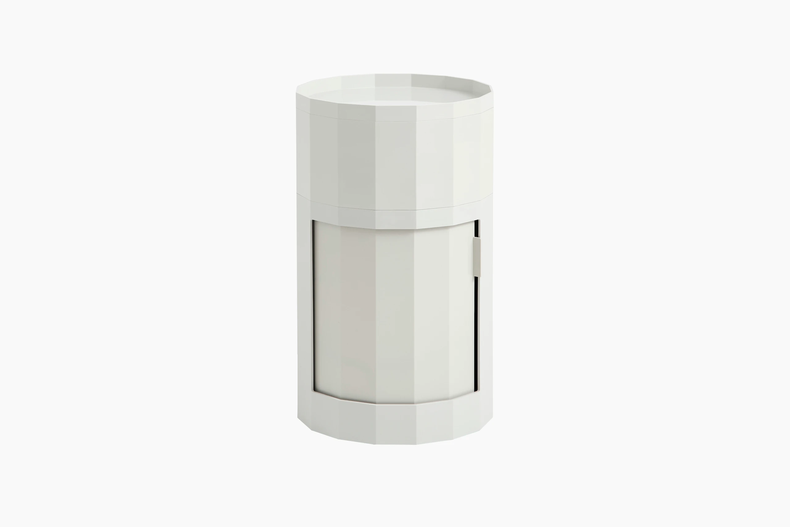Facet Storage Cabinet - Tall, Misty Grey