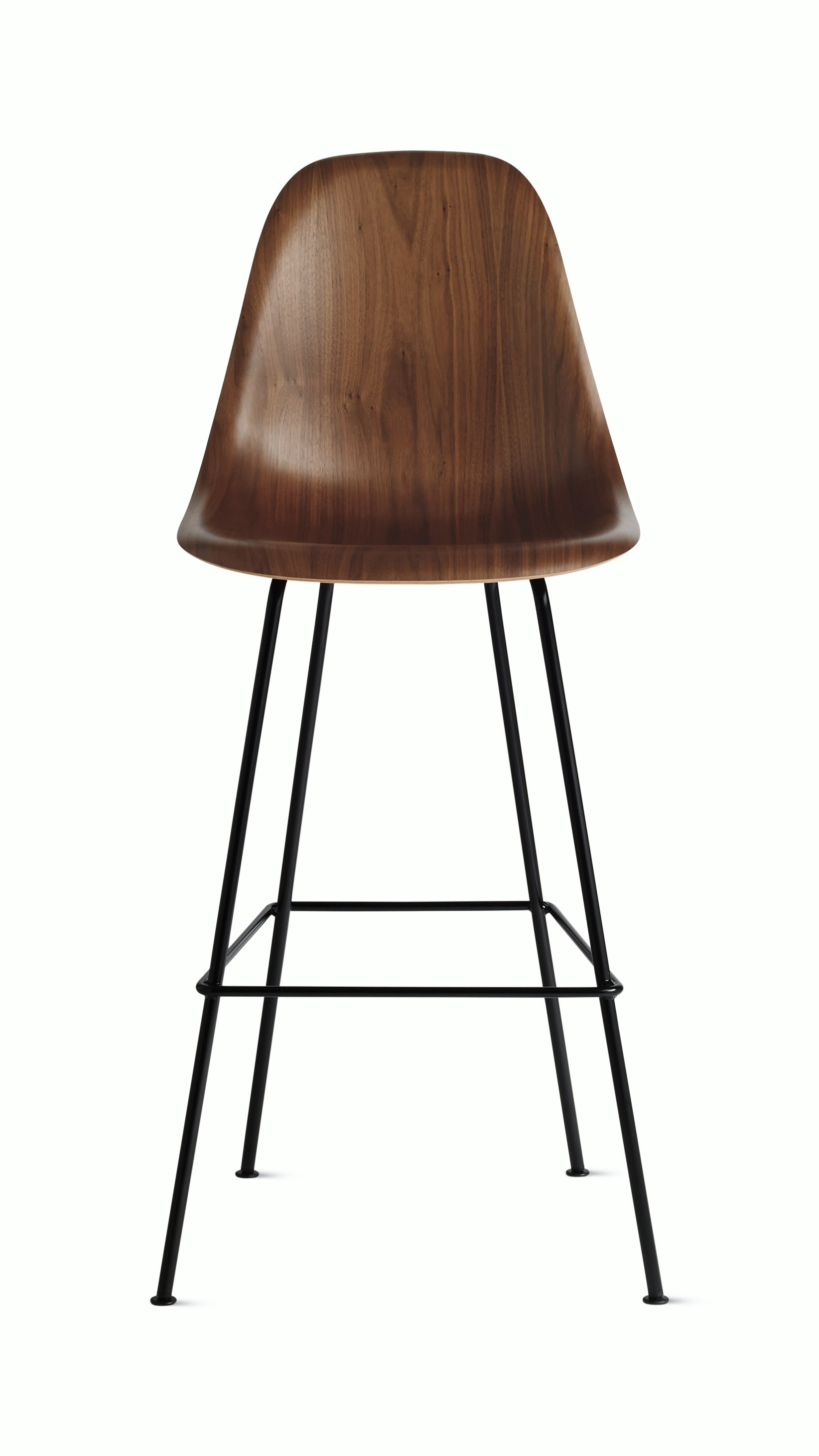 Eames Molded Wood Barstool (DWHBX)