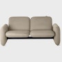 Wilkes Modular Group Two Seat Sofa - Isa,  Bashful