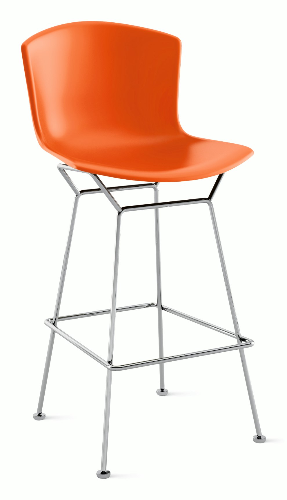 Bertoia Molded Shell Stool, Bar Height