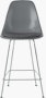 Eames Molded Fiberglass Stool with Seat Pad