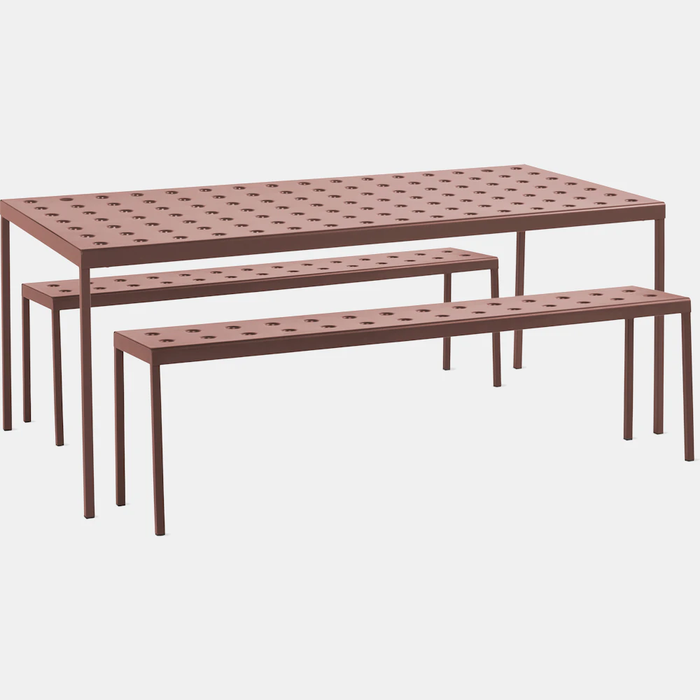 Balcony Dining Bench Set – Design Within Reach