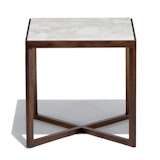 Krusin Side Table Knoll American Walnut Krusin Side Table
