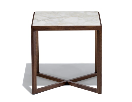 Krusin Side Table Knoll American Walnut Krusin Side Table
