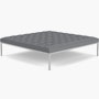 Florence Knoll™ Relaxed Bench Florence Knoll Relaxed Bench, Square